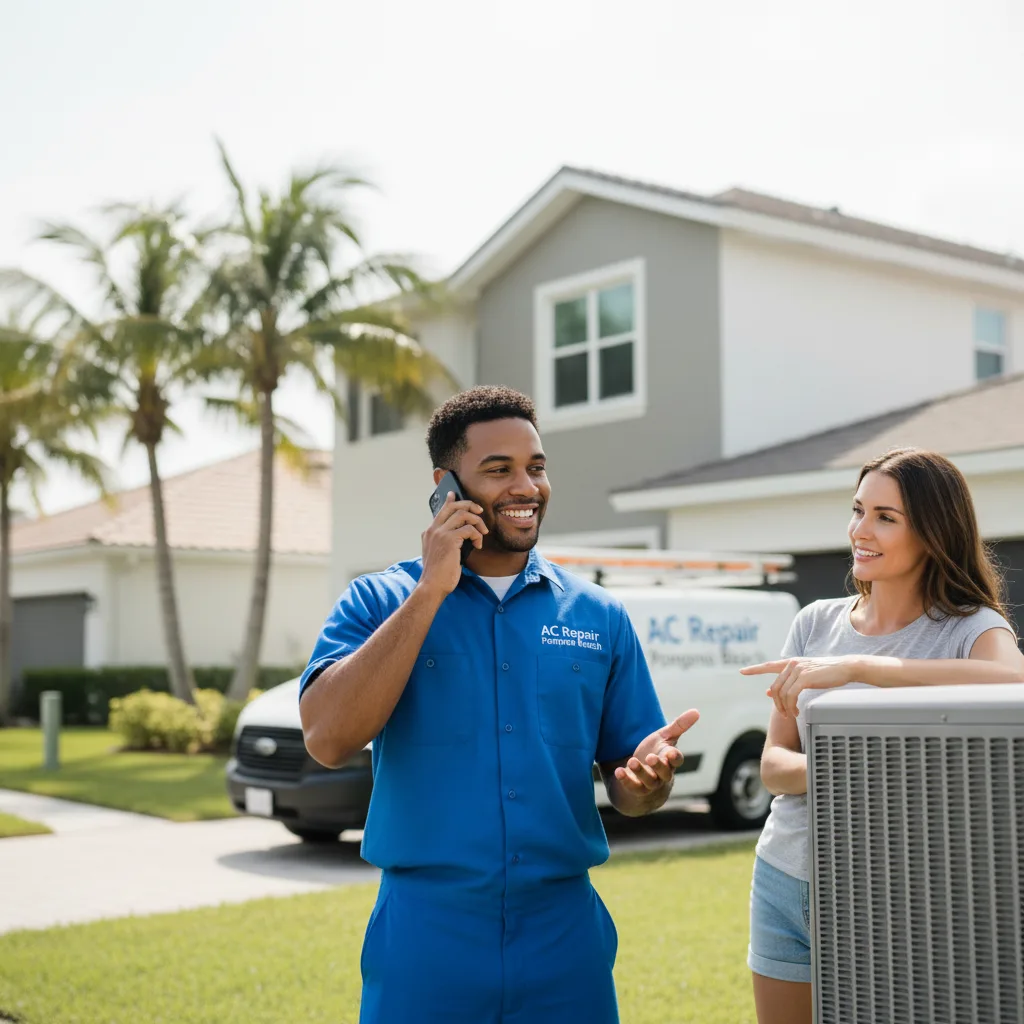 AC Repair Pompano Beach customer support in Huntingdon